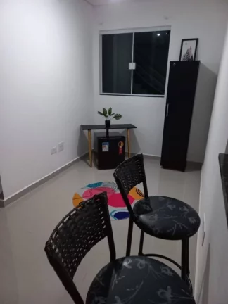 Imagem Cobertura com 2 dormitórios para alugar, 84 m² por R$ 2.895,00/mês - Vila Assunção - Santo André/SP
