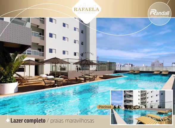 Imagem Apartamento na Planta para Venda em Praia Grande, Guilhermina, 2 dormitórios, 1 suíte, 2 banheiros, 2 vagas