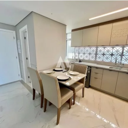 Imagem Apartamento frente mar reformado com 2 dormitórios à venda, 85 m² - Aparecida - Santos/SP