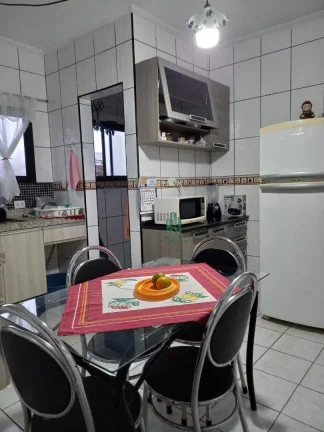 Imagem Apartamento com 1 dormitório à venda, 45 m² por R$ 255.000,00 - Boqueirão - Praia Grande/SP