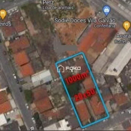 Imagem Terreno à venda, 1000 m² por R$ 3.000.000,00 - Vila Galvão - Guarulhos/SP