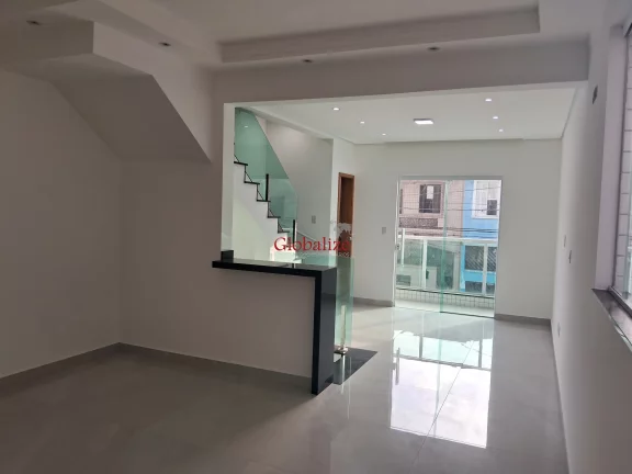 Imagem Maravilhosa Casa Alta Duplex recém-construída em Santos no bairro Campo Grande com 3 suítes e garagem dupla a venda por R$ 980.000,00 !!!