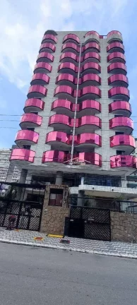 Imagem Apartamento com 2 dormitórios à venda, 75 m² por R$ 425.000,00 - Canto do Forte - Praia Grande/SP