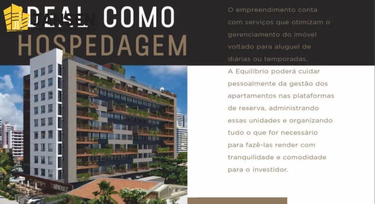 Imagem MINDSET, APARTAMENTOS COM 01, 02 E 03 QUARTOS EM MANAÍRA