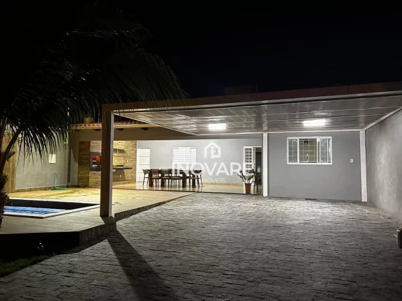 Imagem Casa com piscina com 3 dormitórios à venda, 200 m² por R$ 780.000 - Ferreira da Costa - Itumbiara/GO