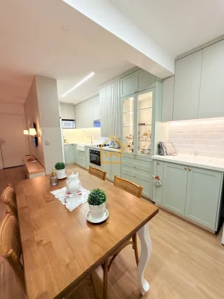 Imagem Apartamento mobiliado, 2 dormitórios (2 suítes) Pérola Villa Branca, Jacare