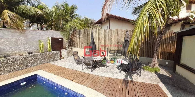 Imagem Casa com 5 dormitórios à venda, 330 m² por R$ 3.000.000 - Geribá - Armação dos Búzios/RJ