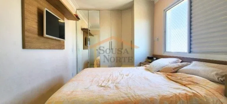Imagem Apartamento, com 76m², 3 dormitórios, sendo 1 suíte, possui cozinha americana integrada à sala d...