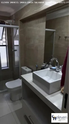 Imagem EXCLUSIVA COBERTURA COM ENERGIA SOLAR NA PITUBA 4/4 UMA SUITE , INFRA , PISCINA INTERNA  E TRÊS VAGAS 