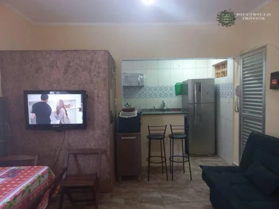 Imagem Kitnet com 1 dormitório à venda, 29 m² por R$ 220.000,00 - Boqueirão - Praia Grande/SP