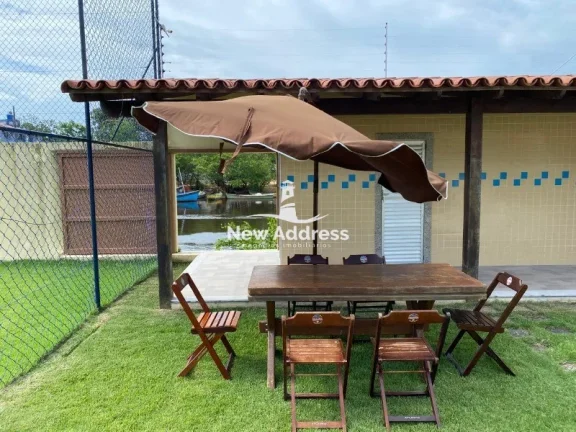Imagem Casa montada, com área gourmet, piscina e campo, à venda em Setiba - Guarapari