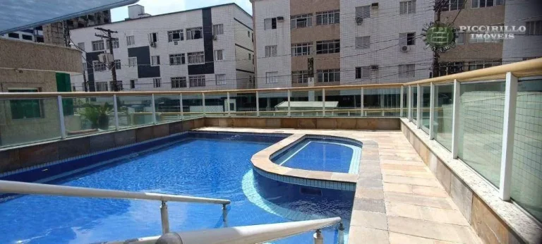 Imagem Apartamento com 2 dormitórios à venda, 85 m² por R$ 480.000,00 - Tupi - Praia Grande/SP