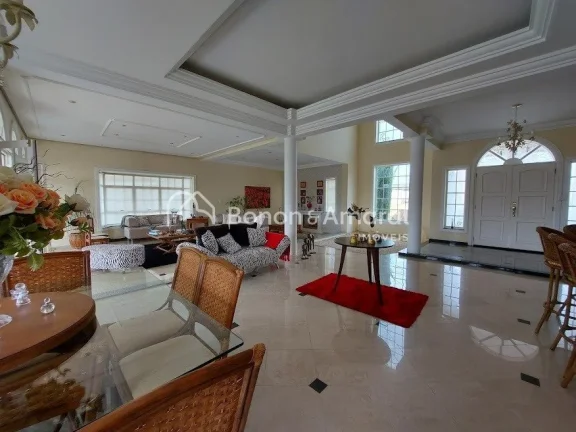 Imagem Esta incrível residência à venda em um condomínio exclusivo em Valinhos, SP, proporciona o máxi...