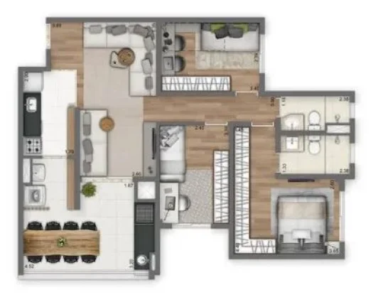 Imagem Living Wish Panamby - Living Wish Panamby