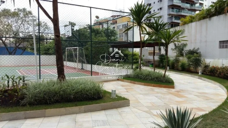 Imagem Apartamento à venda em Guarujá-SP, Vila Alzira: 3 quartos, 1 suíte, 2 salas, 2 banheiros, 2 vagas, 121m². Venha conferir!