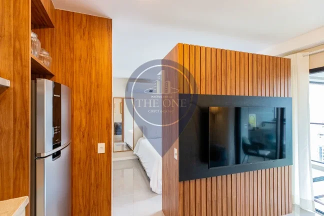 Imagem Apartamento à venda em Indianópolis, São Paulo - 1 quarto, 1 suíte, 1 sala, 1 banheiro, 1 vaga, 42m² de área.