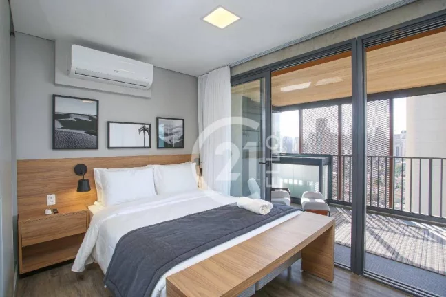 Imagem Apartamento com 1 dormitório mobiliado, R$ 10.234/mês - Vila Nova Conceição - São Paulo/SP