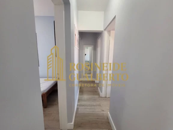 Imagem Apartamento com vista mar, 107m² - 3 dormitórios para locação Martim de Sá.