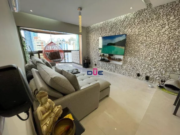 Imagem Cobertura com 4 dormitórios, 187 m² - venda por R$ 1.900.000,00 ou aluguel por R$ 20.020,00/mês - Aparecida - Santos/SP