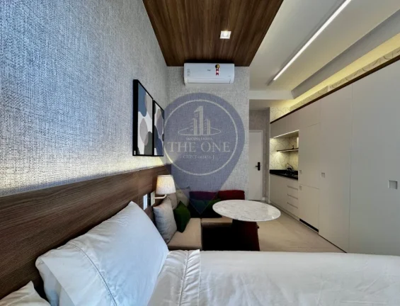 Imagem Studio de Luxo em Moema: 1 Quarto, 1 Suíte, 1 Banheiro - 27m² em São Paulo-SP