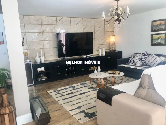 Imagem Casa Alto Padrão a venda em Condominio Fechado com 04 suítes e 03 vagas.