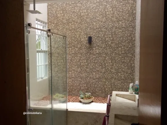 Imagem Casa moderna. 1o piso em conceito aberto, ampla sala, cozinha americana com ilha, lavabo, despensa, ...