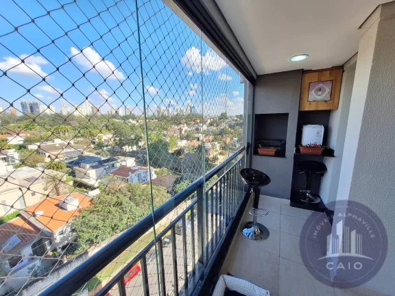 Imagem Apartamento com 81m² com 2 dormitórios- aluguel por R$ 8.600 Alphaville/SP