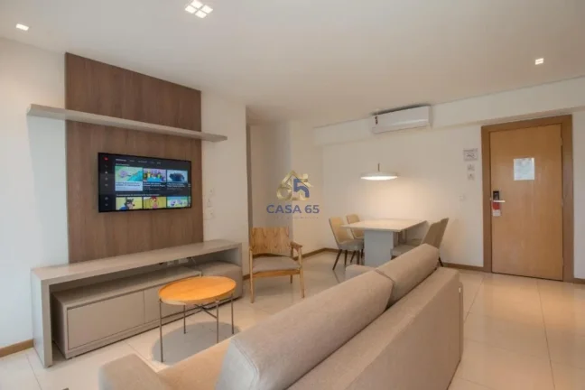 Imagem Apartamento 2 Quartos Mobiliado | Plano Mensal | Completo em Cuiabá