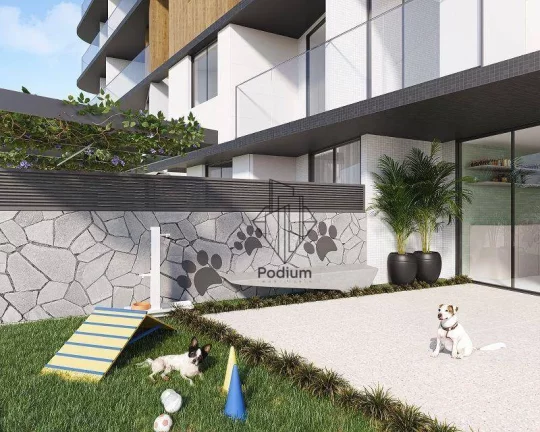 Imagem Flats Studio térreo com área privativa a beira mar da praia de Intermares - FL0546