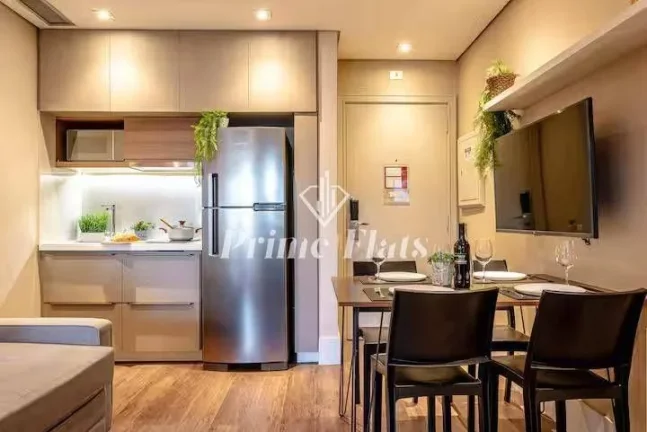 Imagem Apartamento disponível para venda no Hotel Transamérica Berrini, com 35m², 1 dormitório e 1 vaga de garagem