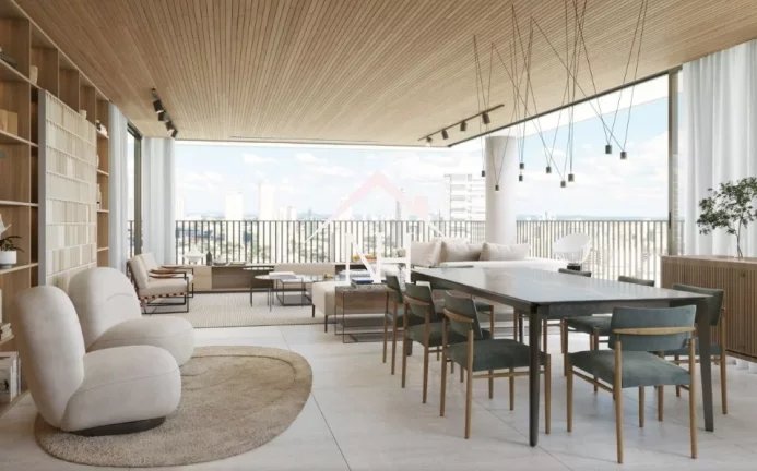 Imagem Duplex ao lado do Parque Ibirapuera de 374m c/ hall privativo,3 suítes,4 vagas, terraços, lounge, Piscina privativo, academia, brinquedoteca, deck