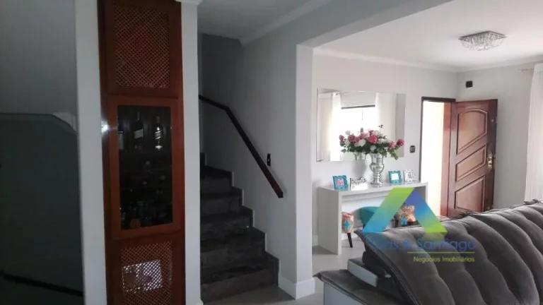 Imagem Sobrado alto padrão 495 metros, 10 vagas de garagem, espaço gourmet todo decorado designer moderno.