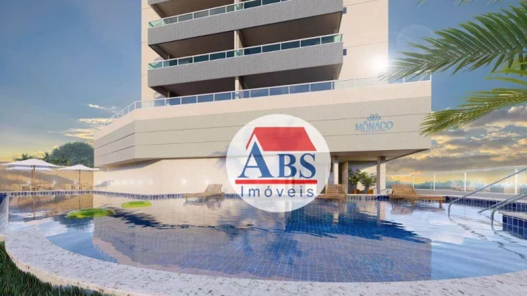 Imagem Apartamento com 2 dormitórios à venda, 85 m² por R$ 515.000,00 - Caiçara - Praia Grande/SP