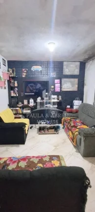 Imagem Casa 125m², agora SÓ 264 MIL, 5 Cômodos na parte de baixo fundos, com toda parte térrea para construir, 6 vagas, à 350 metros do Carretão e Lorencini, no Parque das Américas, Mauá-SP