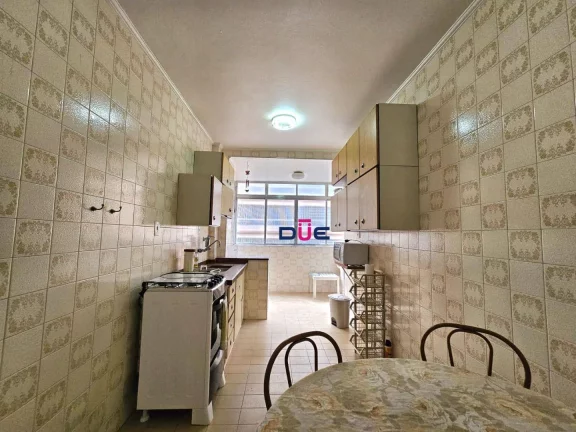 Imagem Apartamento 3 Quartos, 1 Vaga, PÉ NA AREIA - José Menino - Santos/SP