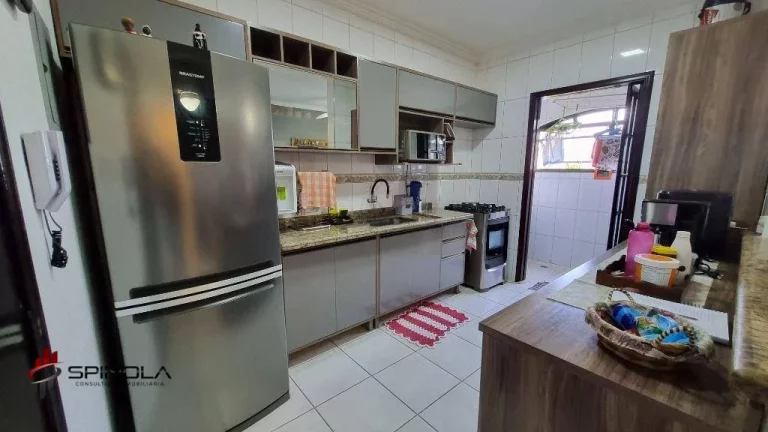 Imagem Apartamento com 2 dormitórios à venda, 77 m² por R$ 362.000,00 - Caiçara - Praia Grande/SP