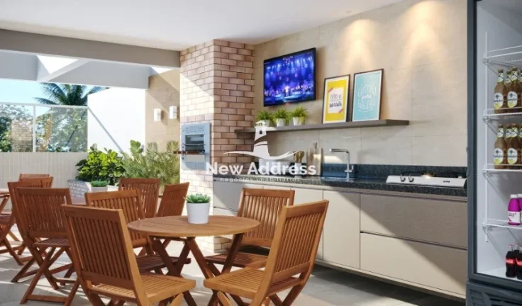 Imagem Apartamento novo com 2 quartos na Praia de Itaparica - Vila Velha