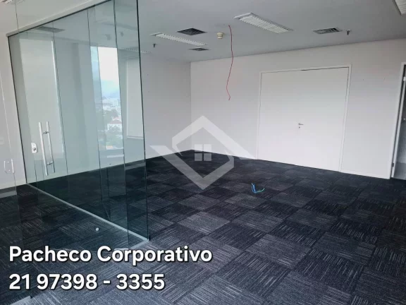Centro Alugo Sala de 116m2 Edifício RB1 Alto Padrão com 02 vagas