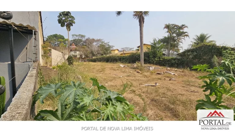 Imagem Terreno à venda em Nova Lima-MG: Ouro Velho Mansões, 1.400m² plano! Construa sua casa dos sonhos agora!