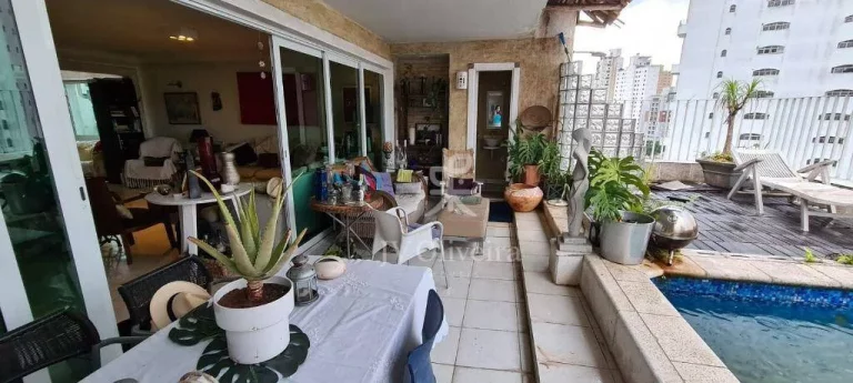 Imagem Apartamento Triplex com 4 dormitórios, 367 m² - venda por R$ 3.500.000,00 ou aluguel por R$ 17.010,00/mês - Real Parque - São Paulo/SP