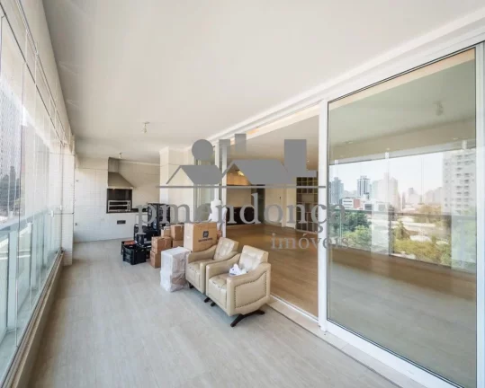 Imagem Apartamento de alto padrão em Perdizes com 04 dormitórios e 04 vagas, 272m².