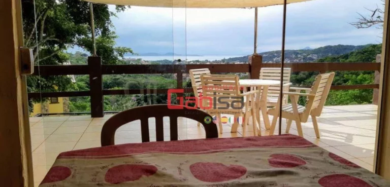 Imagem Casa com 3 dormitórios para alugar, 180 m² por R$ 9.199,50/mês - Albatroz - Armação dos Búzios/RJ
