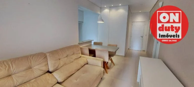 Imagem Apartamento à venda, 54 m² por R$ 570.000,00 - José Menino - Santos/SP