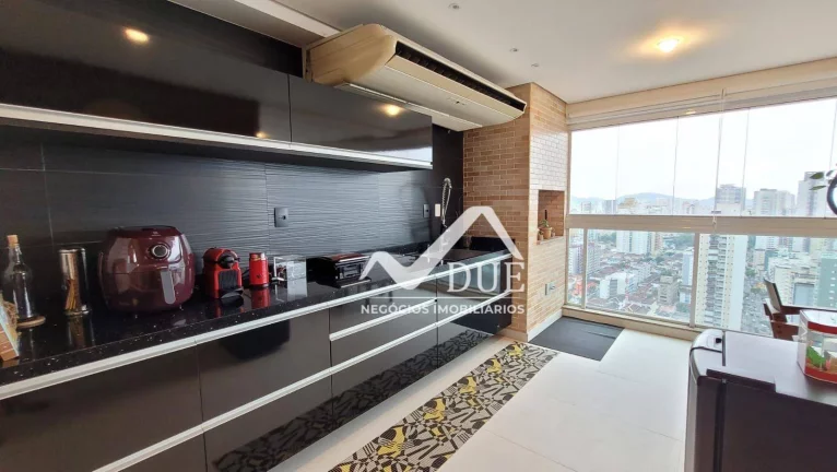 Imagem Apartamento com 3 dormitórios à venda, 234 m² por R$ 4.600.000 - Embaré - Santos/SP