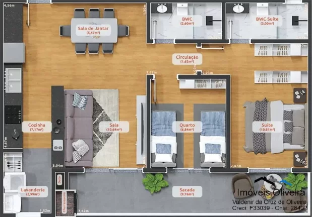 Imagem Apartamento no Edifício Tropical Life R$ 515.000,00