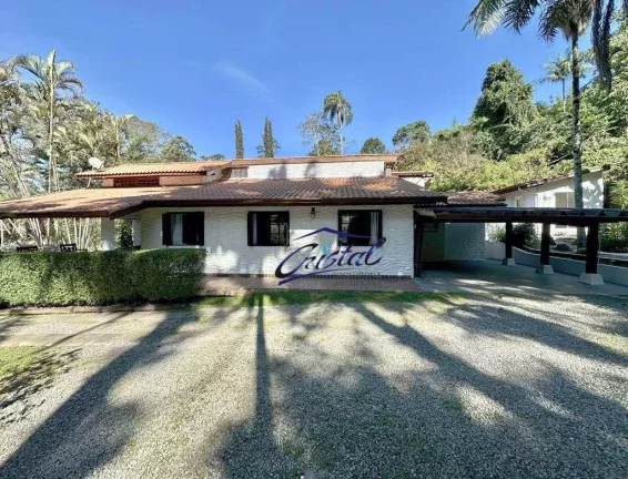 Imagem Casa com 3 dormitórios, 473 m² - venda por R$ 1.950.000,00 ou aluguel por R$ 13.625,00/mês - Algarve - Cotia/SP
