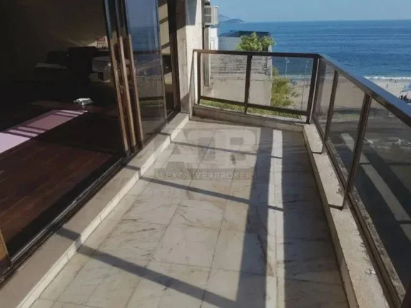 Imagem Cobertura Duplex à venda no Leblon, 4quartos, 326m2, 3vagas, vista mar!