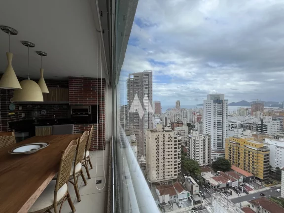 Imagem Apartamento de Alto padrão para locação com 3 suítes e lazer completo no Boqueirão de Santos/SP