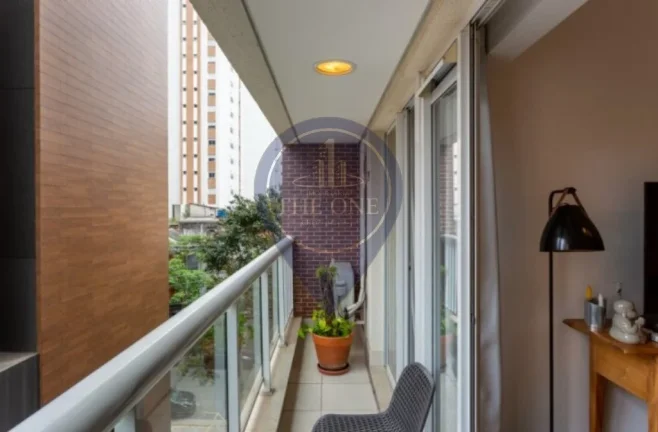 Imagem Apartamento à venda em São Paulo-SP, Pinheiros: 1 quarto, 1 sala, 1 banheiro, 1 vaga, 44m² de área