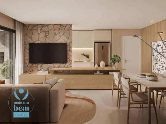 Imagem Apartamento com 2 quartos sendo 1 suíte à venda, 56 m² por R$ 581.761,72 - Bacacheri - Curitiba/PR